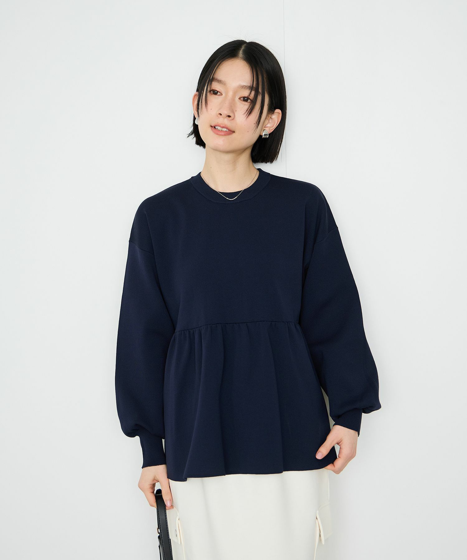 Idnes  スポンディッシュペプラムプルオーバー レディース メール便 対応商品商品サムネイル-14