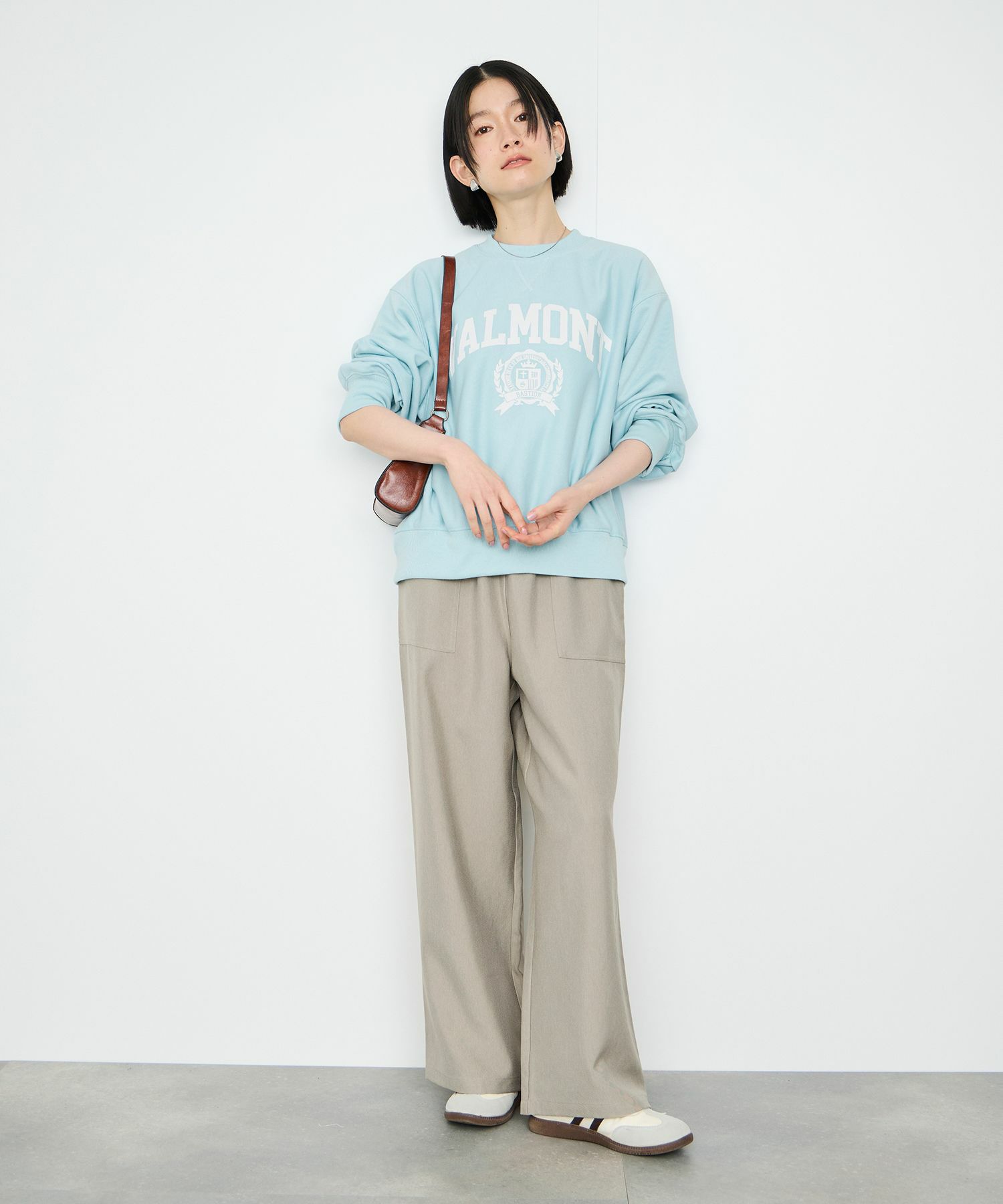 Idnes  デニムライクイージーワイドパンツ レディース商品サムネイル-11