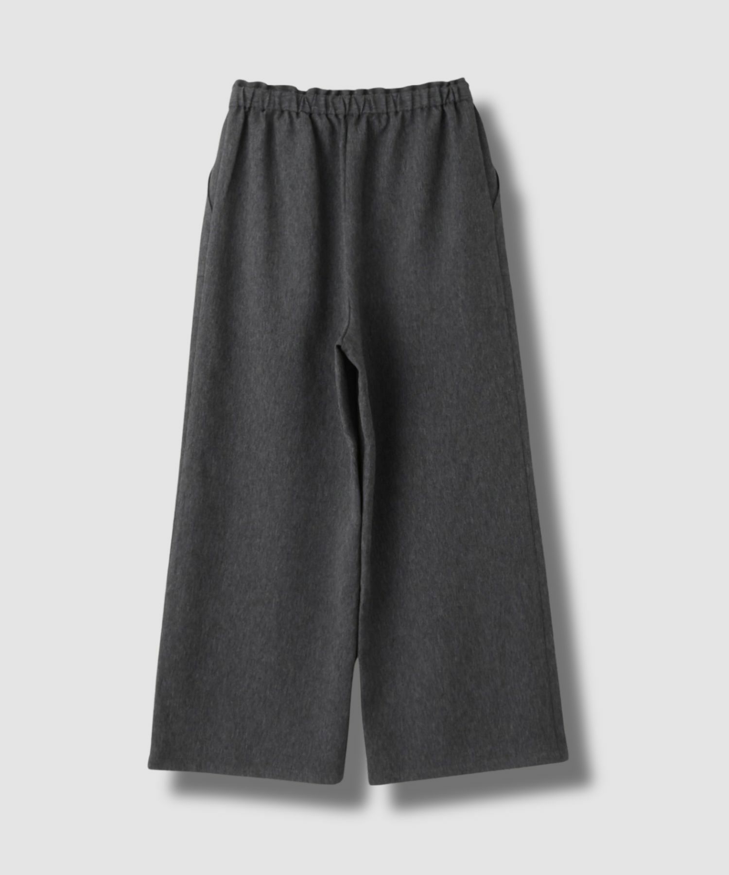 Idnes デニムライクイージーワイドパンツ レディース