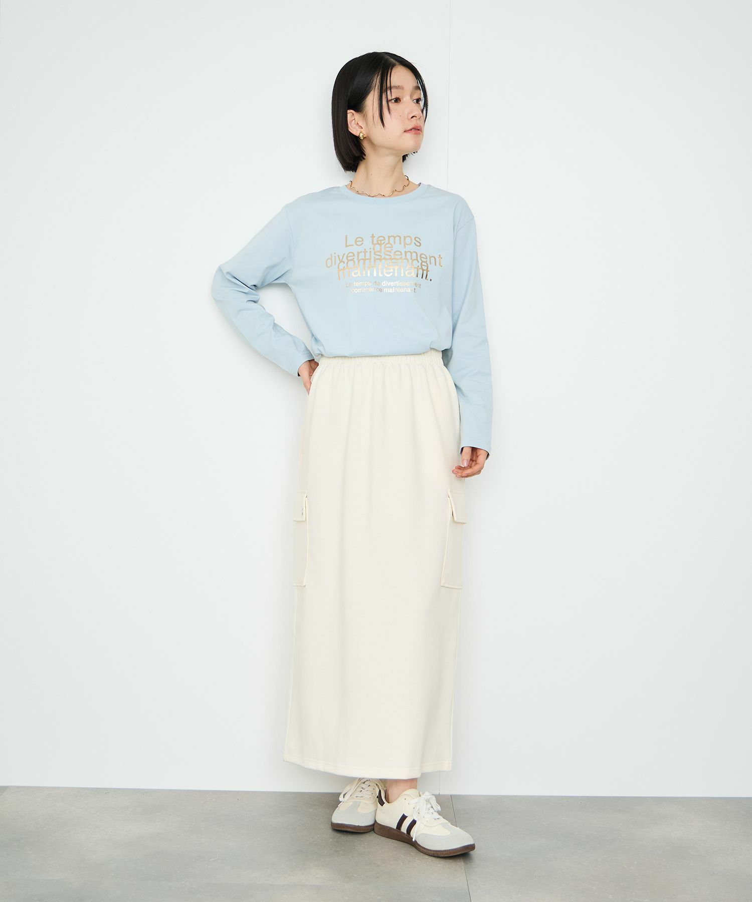 Idnes  ダンボールカーゴスカート レディース商品サムネイル-4